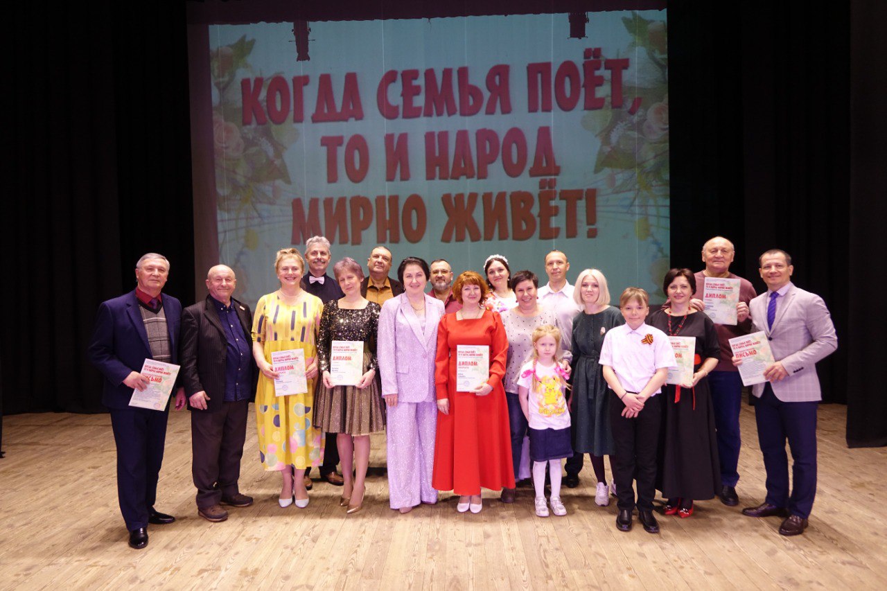 Село Мамонтово присоединилось к проекту «Когда семья поёт, то и народ мирно живёт!»